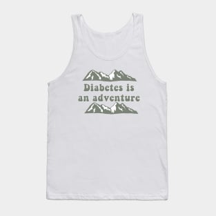 Diabetes Is An Adventure Tank Top